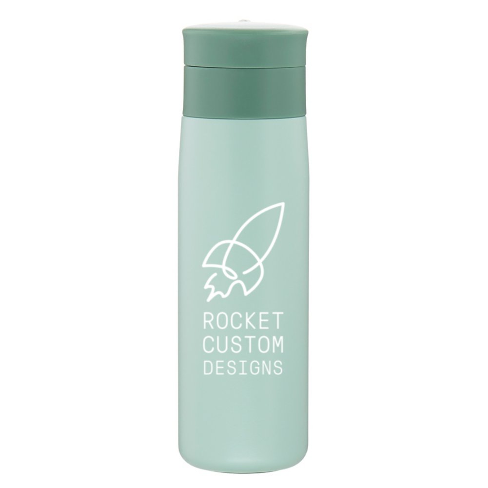 View larger image of Add Your Logo: 10oz Posh Mini Thermal Bottle with Strap